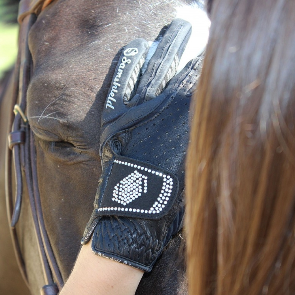 Paardrijhandschoenen