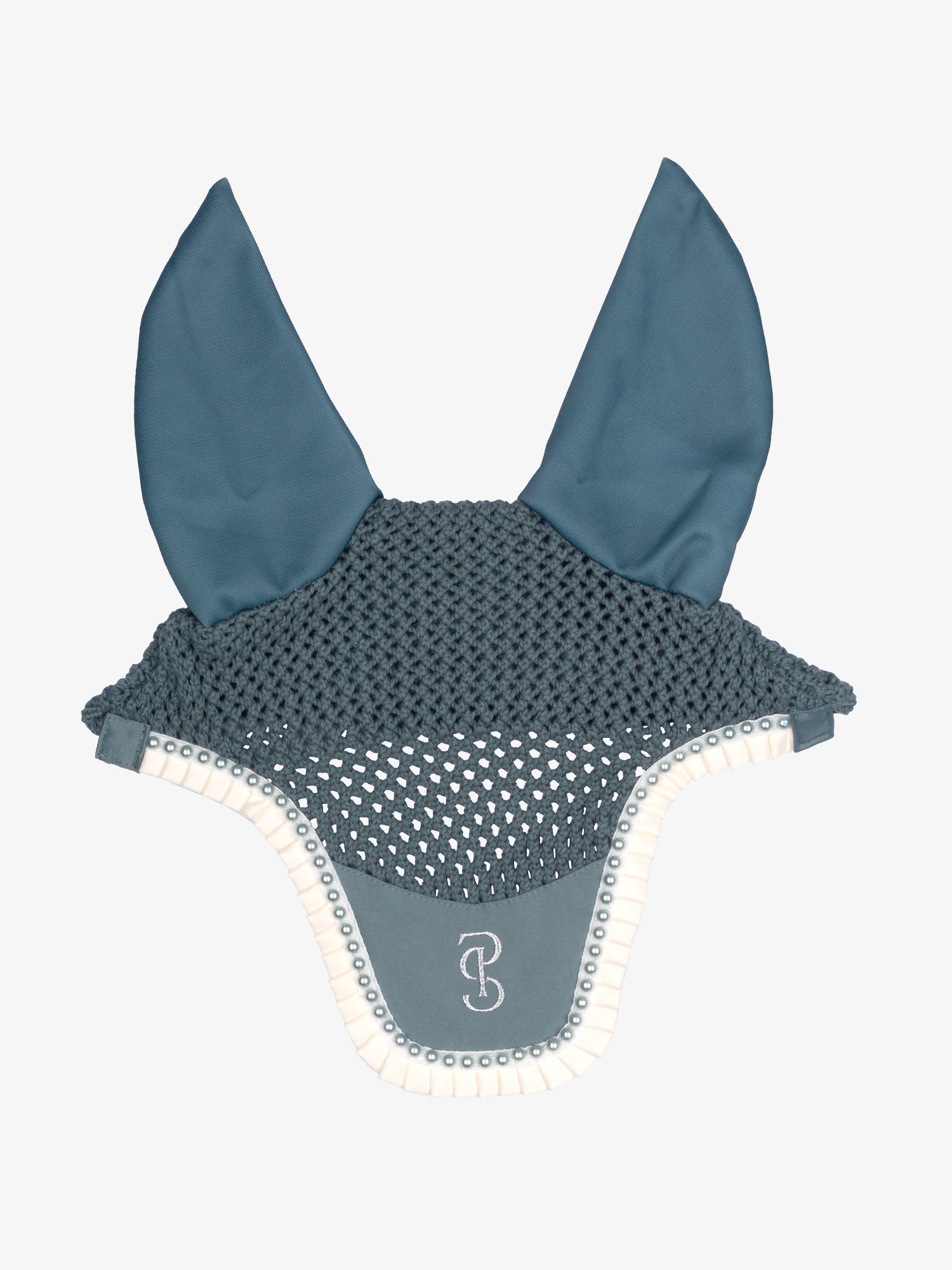 PS of Sweden vliegenmuts Ruffle Pearl Steel Blue