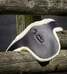 HFI Springsingel met Buikflap en Afneembare Bontvoering Bruin