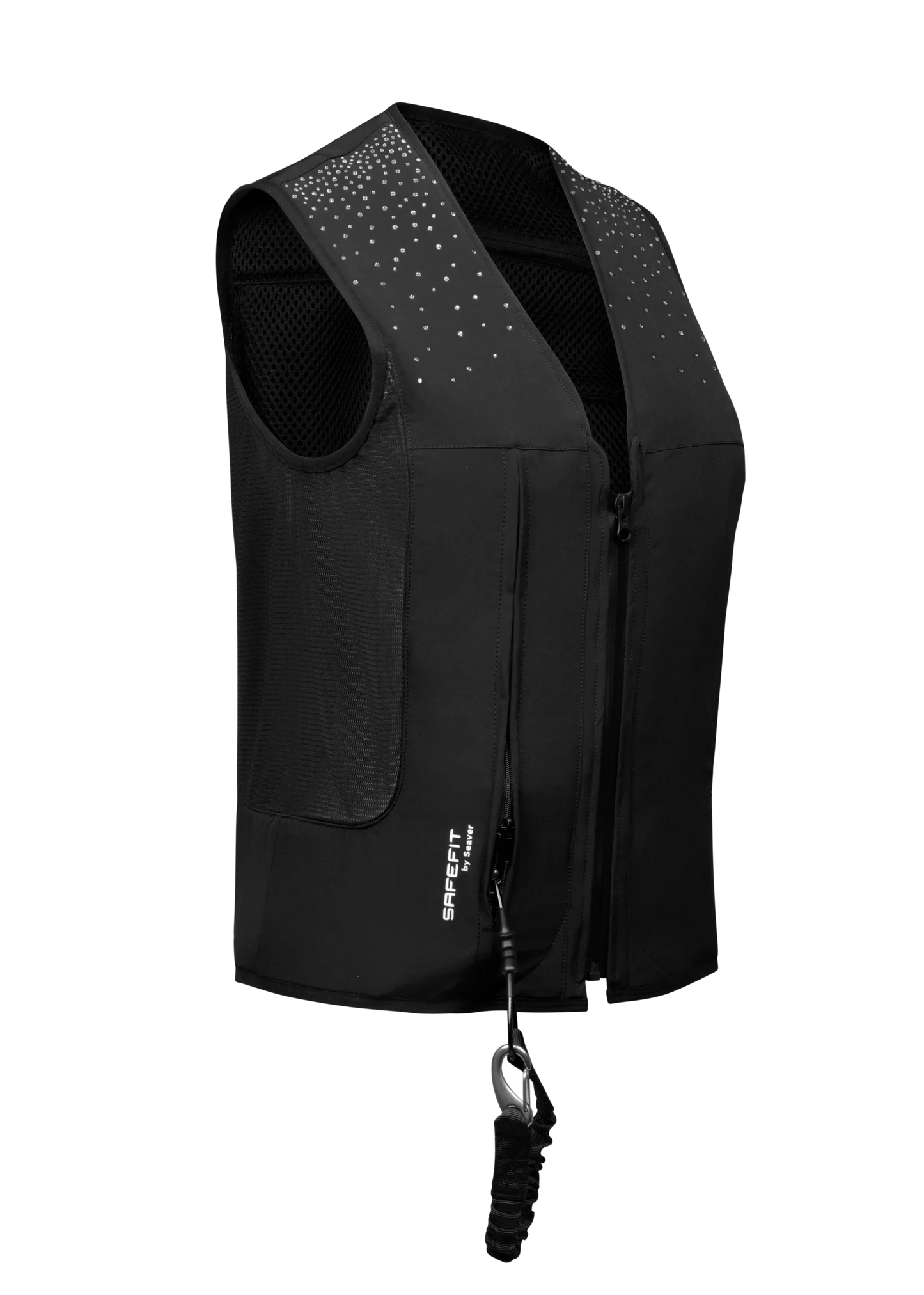 Seaver SAFEFIT airbag vest Crystal Rain Black