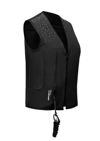 Seaver SAFEFIT airbag vest Crystal Rain Black