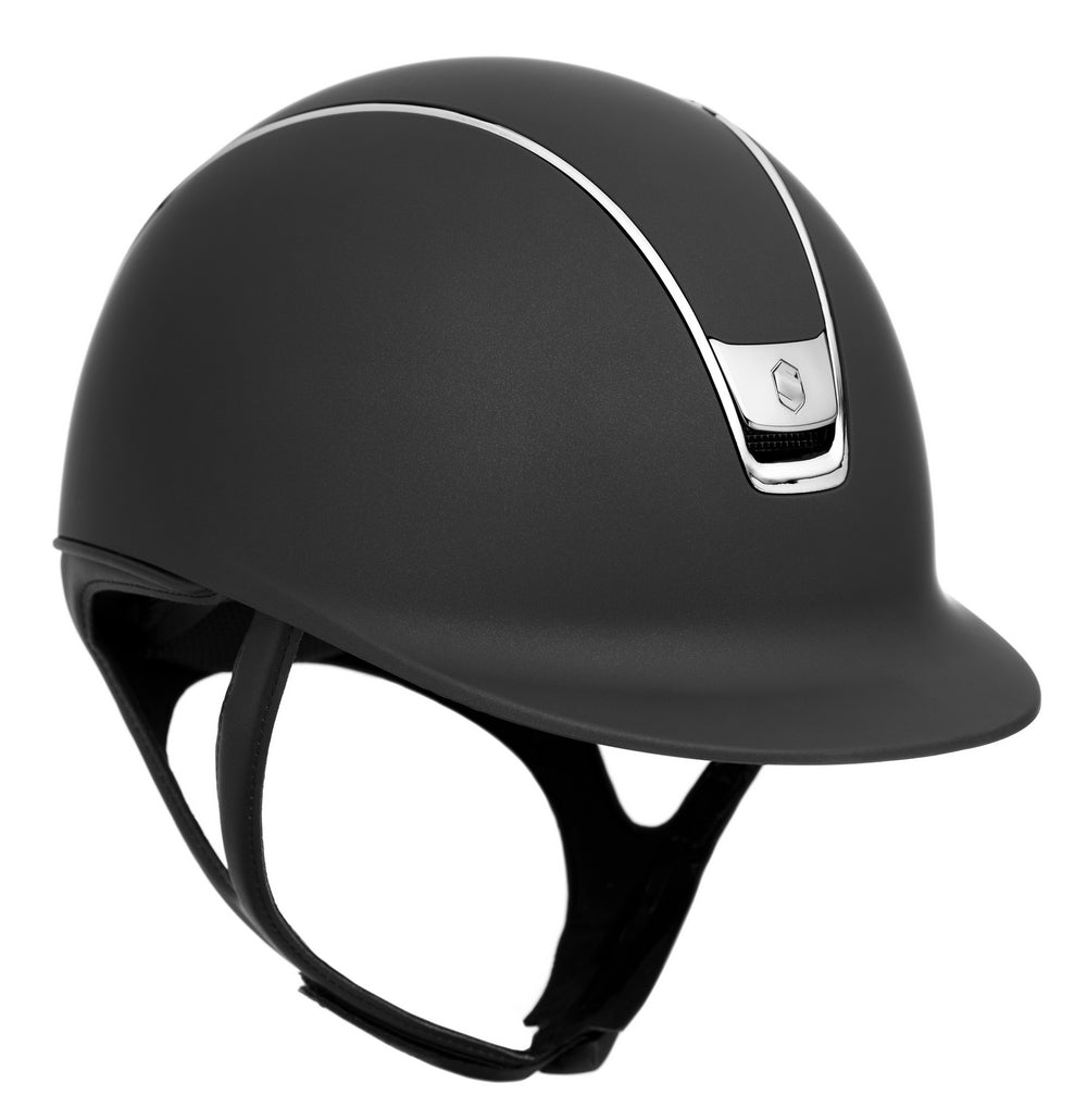 Samshield 2.0 Shadowmatt Standard Paardrijhelm Zwart Zwart