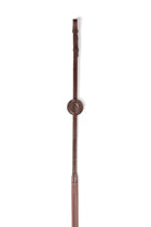 TRUST Samorin rubberen teugels (13mm) zilveren gespen Bruin Bruin