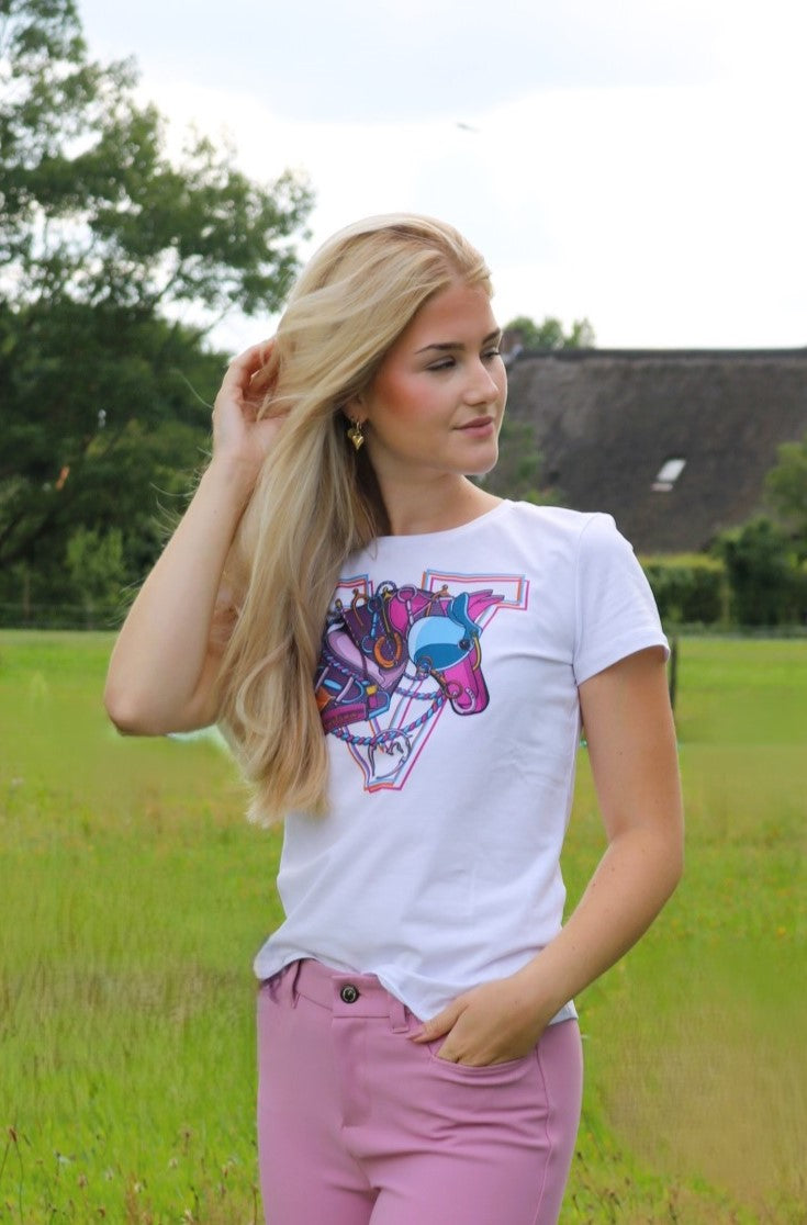 Vestrum t-shirt short sleeves ladies Mauritius White