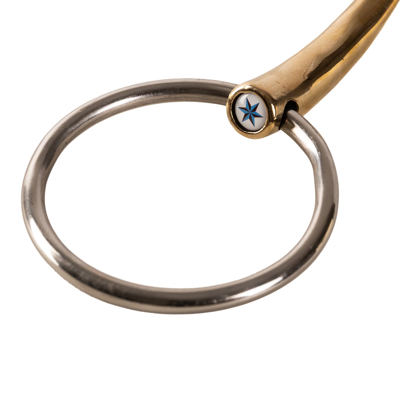 Velari Loose Ring Snaffle Single Jointed Sweet Copper 14 mm