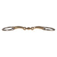 Velari Eggbutt Snaffle Double Jointed Sweet Copper 16 mm