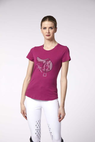 Vestrum t-shirt short sleeves ladies Okinawa Cyclamen