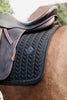 Kentucky Horsewear Saddle Pad Glitter Stone Dressage Black