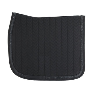 Kentucky Horsewear Saddle Pad Glitter Stone Dressage Black