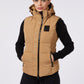 Vestrum padded vest ladies Chiba Biscuit