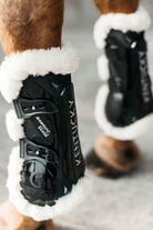 Kentucky Horsewear Peesbeschermers Bamboo Elastic Vegan Sheepskin