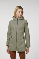 Vestrum regen parka dames Chia Silver Sage