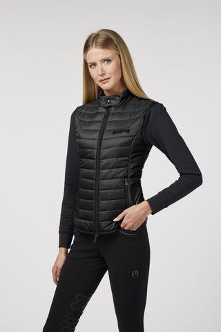 Vestrum padded vest women Cattolica Black