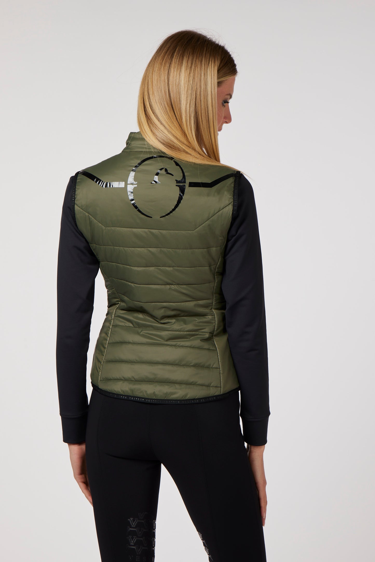 Vestrum padded vest women Cattolica Ivy Green