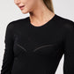 Vestrum T-shirt long sleeve women Training top Stintino Black