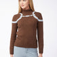 Vestrum knitted turtleneck sweater ladies Cartagena Morro-Azzurro