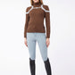 Vestrum knitted turtleneck sweater ladies Cartagena Morro-Azzurro