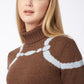 Vestrum knitted turtleneck sweater ladies Cartagena Morro-Azzurro