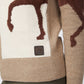 Vestrum knitted turtleneck sweater ladies Ixelles Sabbia-Marrone