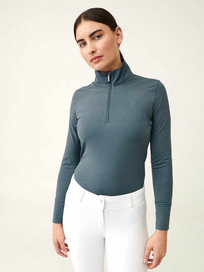 PS of Sweden Long Sleeve dames Toska Storm Blue