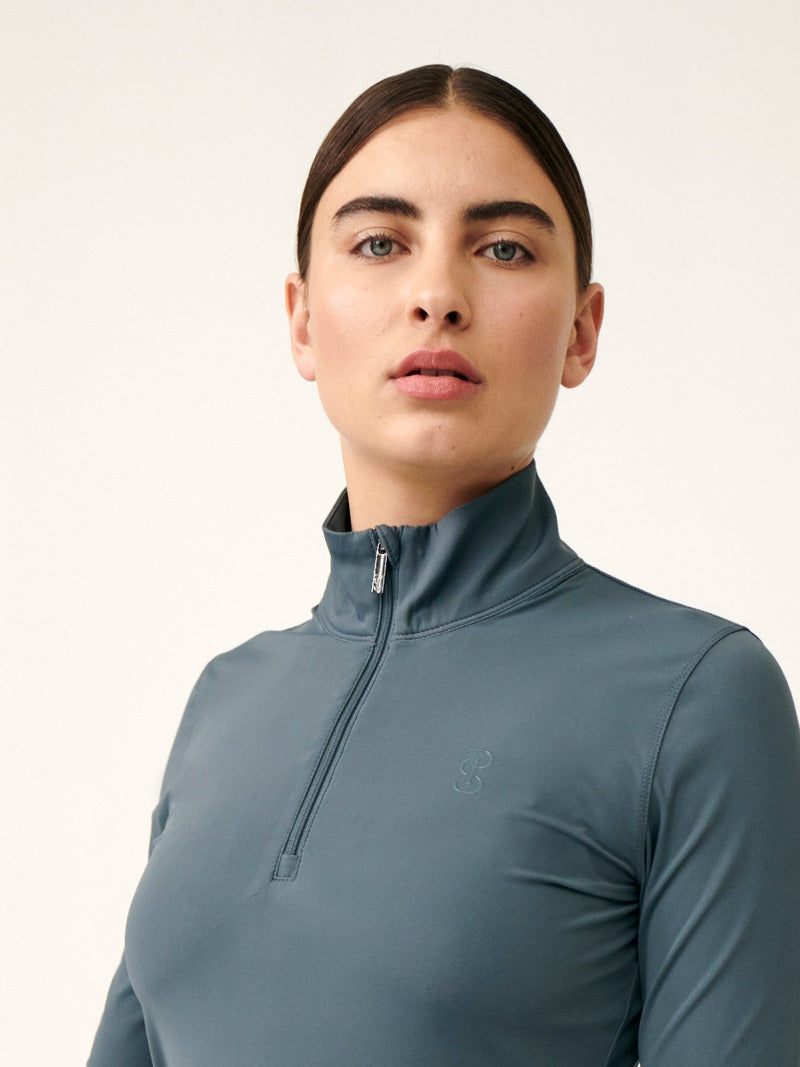 PS of Sweden Long Sleeve dames Toska Storm Blue