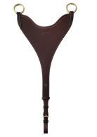 TRUST Stockholm dichte martingaalvork Hard BIB gouden gespen Bruin