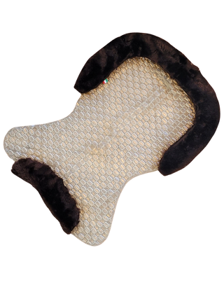 Acavallo Respira Air Release Gelpad with Eco Wool Brown