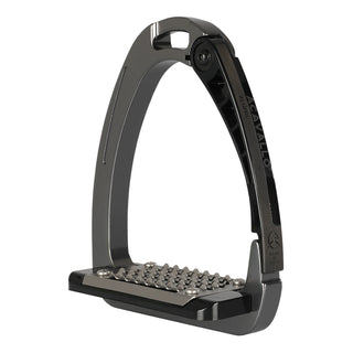 Acavallo Arena Alupro Safety Stirrup Titanium/black