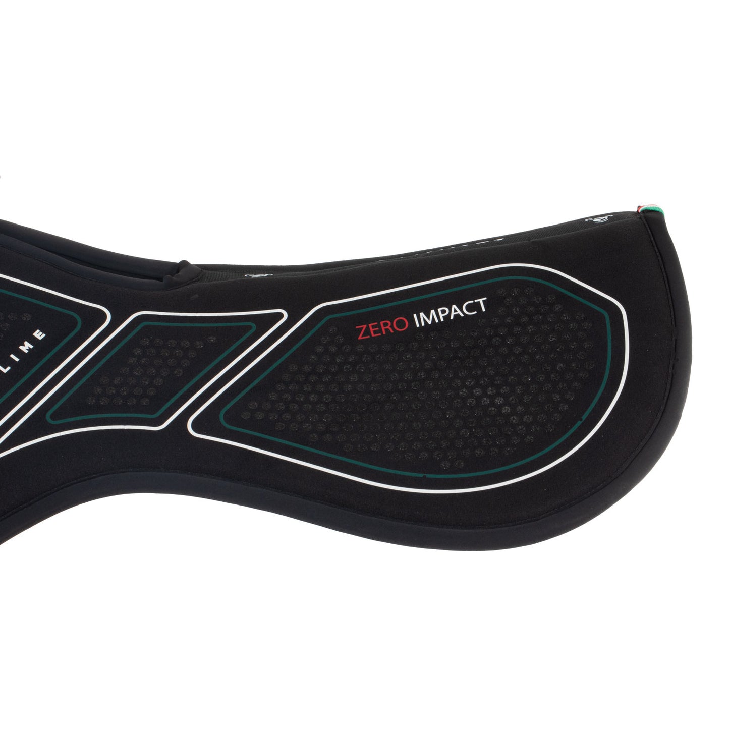 Acavallo Zero Impact Withers Free Half Pad Saddle Pad Black