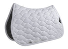 Equiline Spring Zadeldek Tech Crystal Fabric Eqtech Wit Springen full