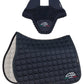 Equiline Set Saddle Pad and Fly hat Eqflaggy Navy