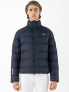 Equiline gewatteerde jas Heren Eqratek Navy
