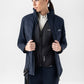 Equiline Women's Airbag Compatible Softshell Jacket Entrec Navy