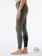 Equiline rijbroek dames knie grip Atirk Summer Frost Grey