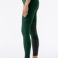 Equiline riding breeches ladies knee grip Atirk Summer Verde