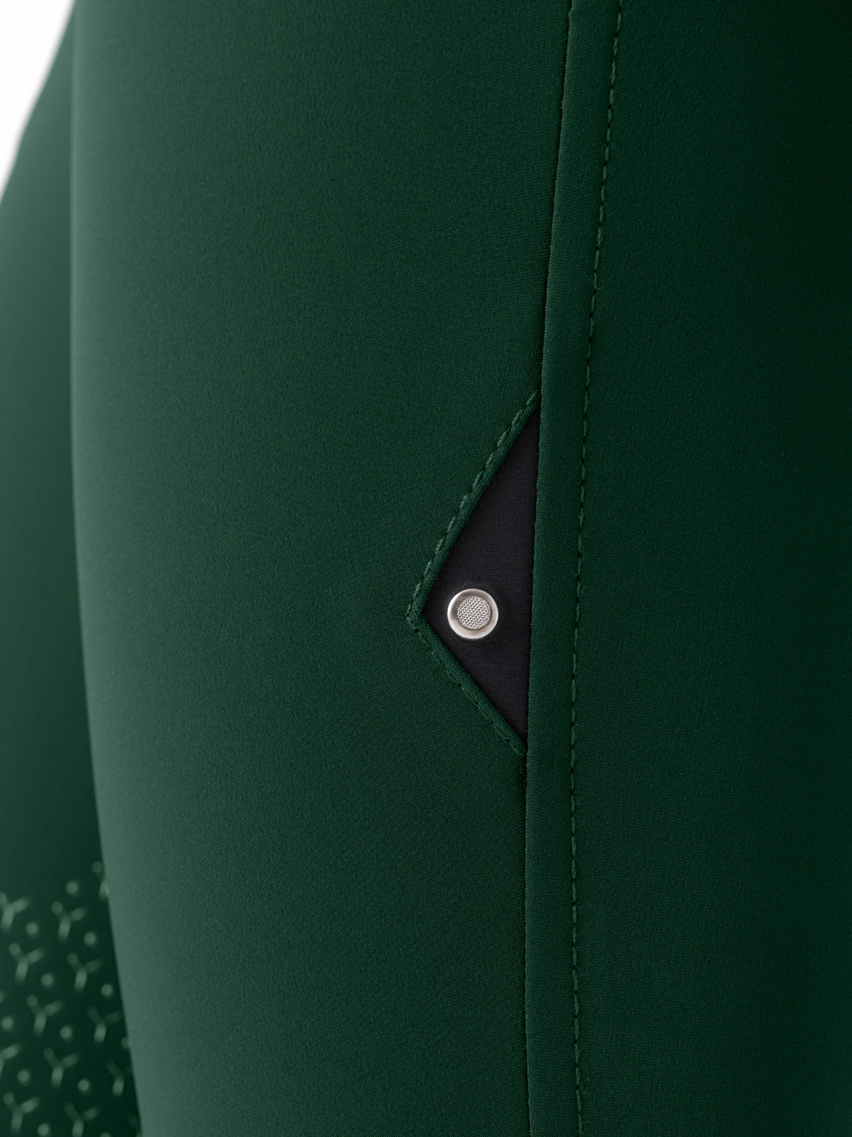 Equiline rijbroek dames knie grip Atirk Summer Verde