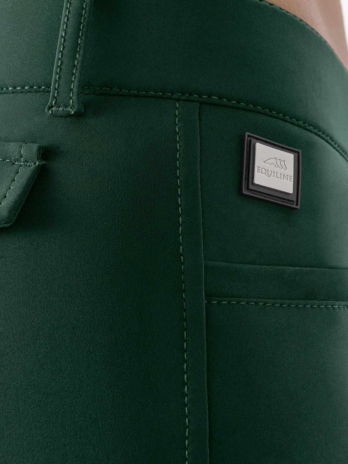 Equiline riding breeches ladies knee grip Atirk Summer Verde