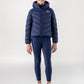 Equiline Padded Jacket Girls Cumin Navy