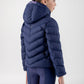 Equiline Padded Jacket Girls Cumin Navy