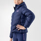 Equiline Padded Jacket Girls Cumin Navy