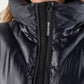 Equiline Quilted Jacket Women Coolbomb Glossy Black