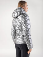 Equiline Gewatteerde Jas Dames Gasic Argento