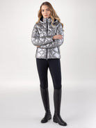 Equiline Gewatteerde Jas Dames Gasic Argento