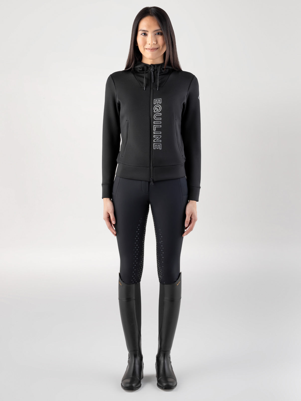 Equiline Tech Vest Dames Coco Zwart