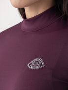 Equiline Trainingsshirt second skin dames Geco Amaranto