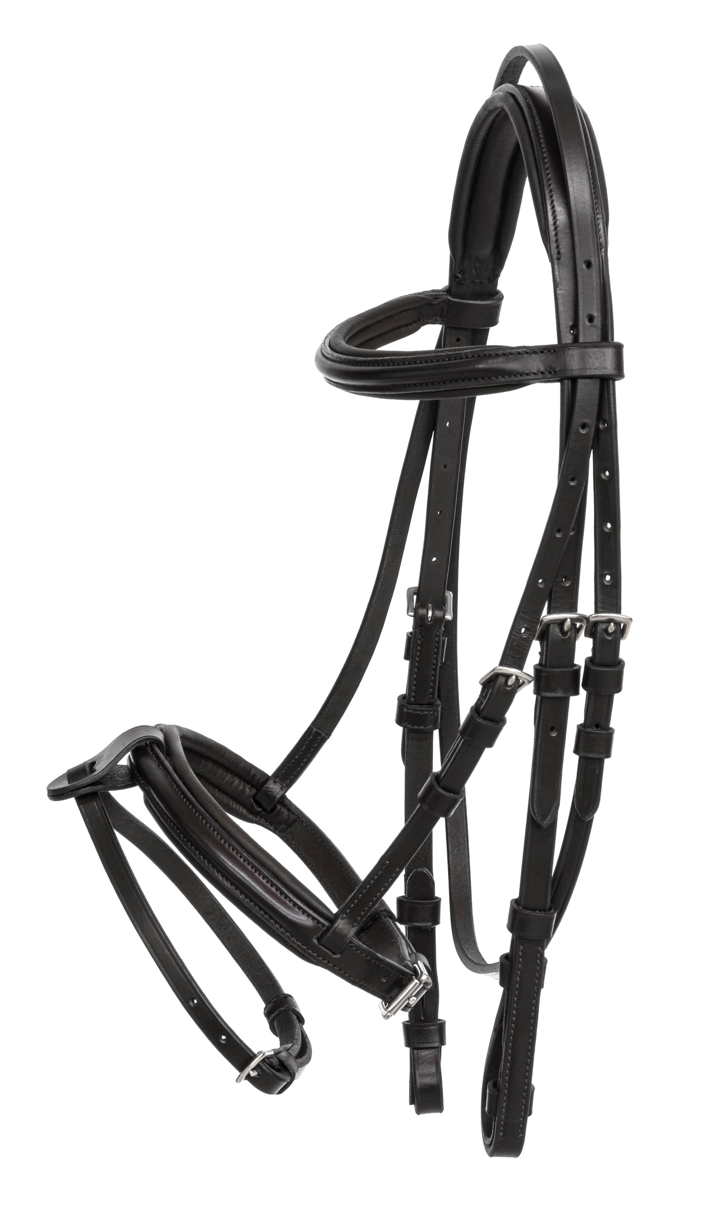 Equiline Bridle Flash noseband Pony Black