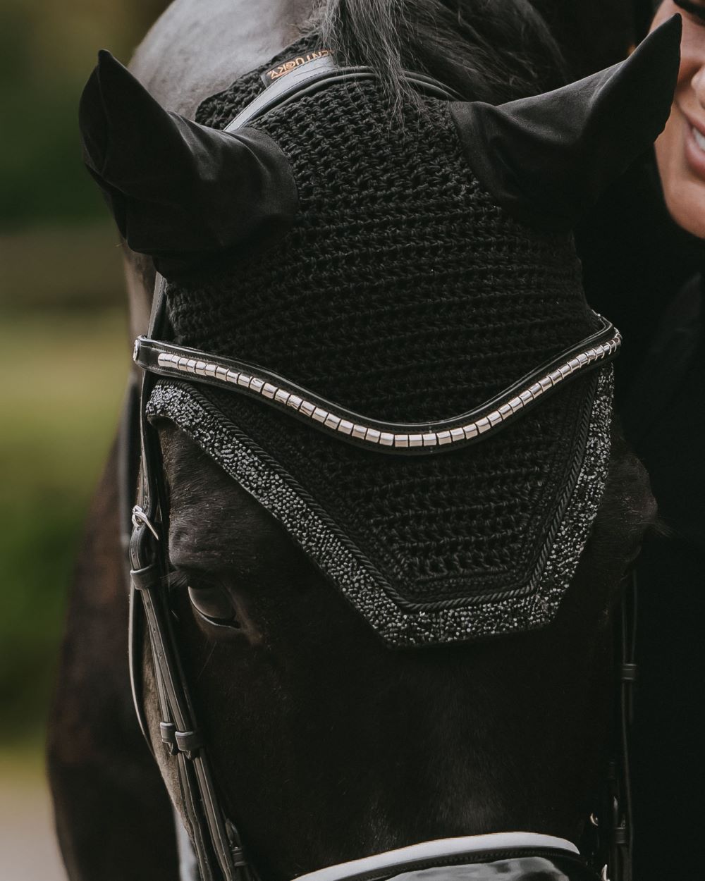 Kentucky Horsewear Vliegenmuts Wellington Glitter Stone