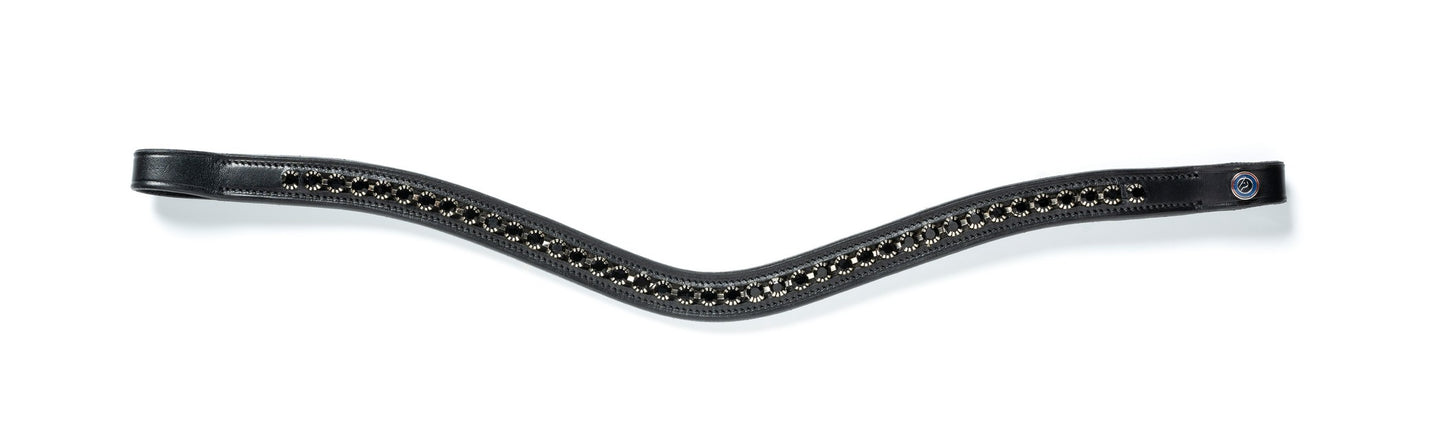 TRUST browband black diamants Black