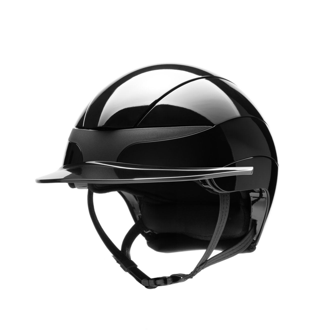 Equiline Horse Riding Helmet Xanto Gloss Black