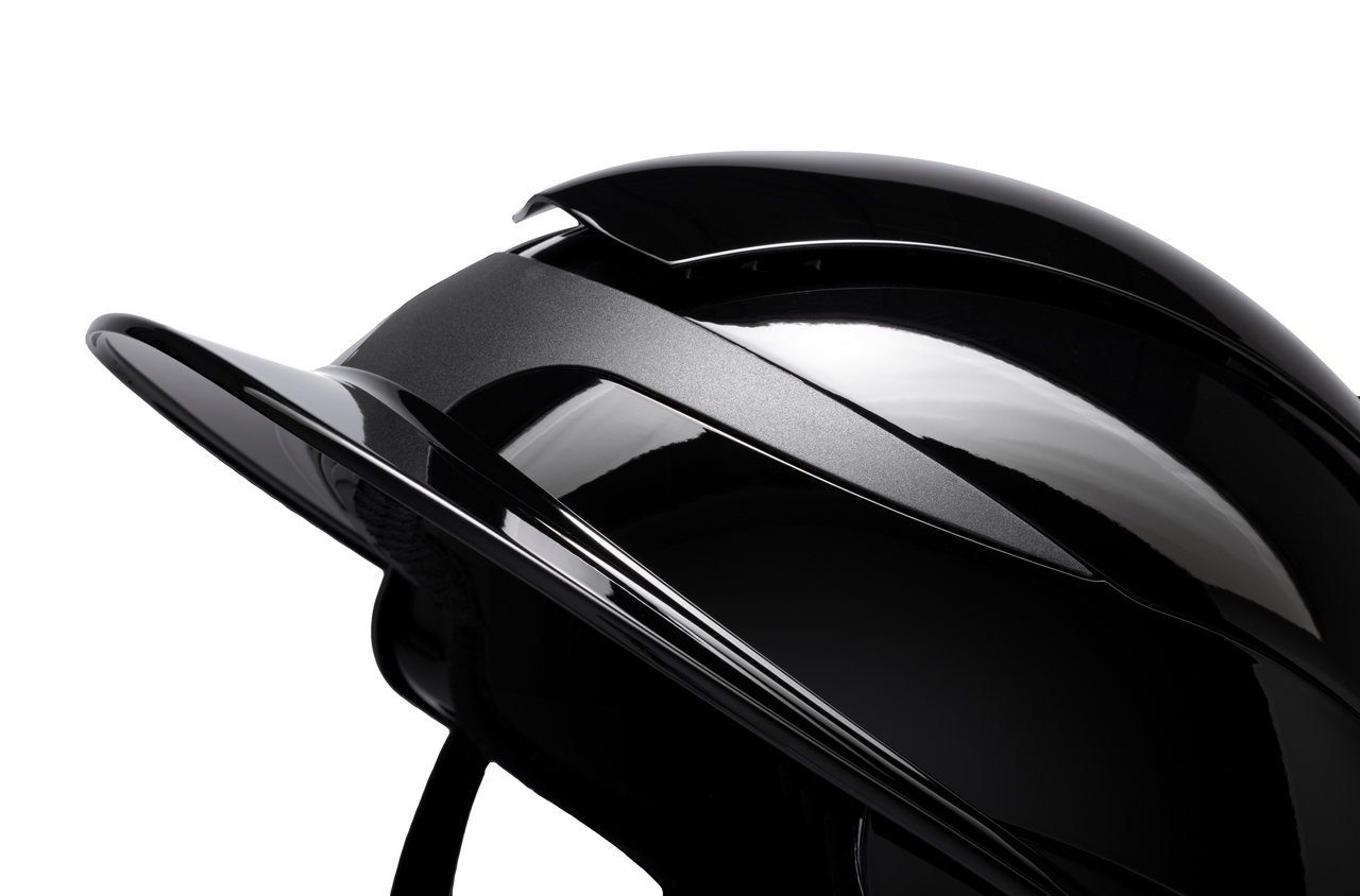 Equiline Horse Riding Helmet Xanto Gloss Black